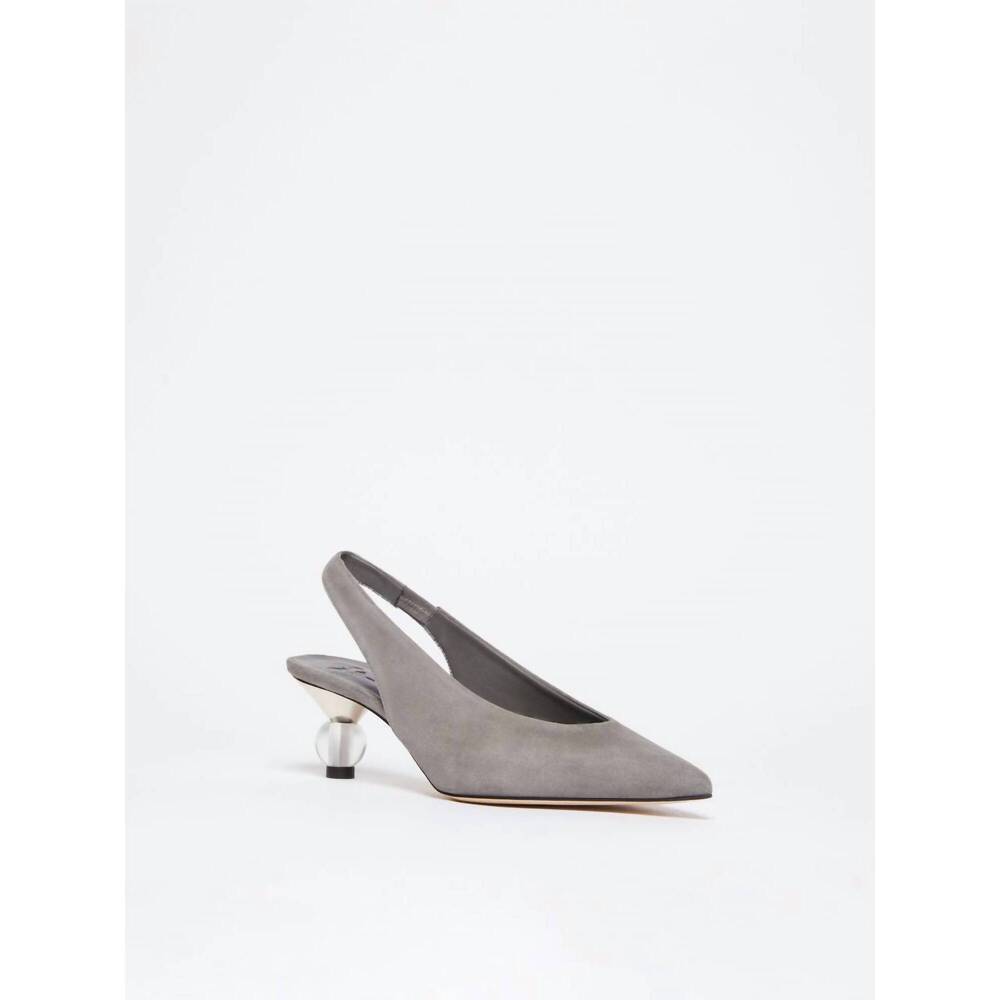 NEW WEEKEND MAX MARA women's orma slingback pump in asfalto